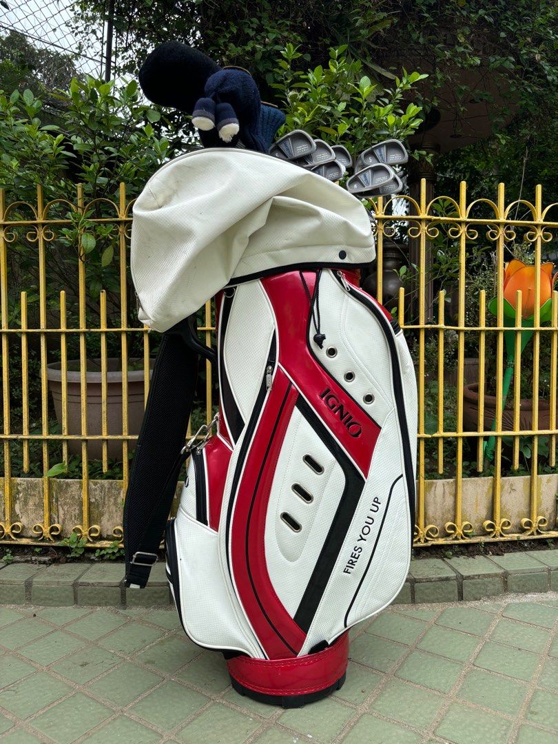 Bridgestone Newing Golf Set for Lefties (Category: Golf) located in Manila. Submitted by eclipse58 (Listing ID 1326918710, Image 2). Description: COMPLETE Bridgestone Newing Golf Set for Left-Handed Golfers ✅️ 3-9 Irons, Pitching Wedge, P/S Wedge & Sand Wedge ✅️ Ping G20 Driver, Ping K15 3 Wood, Ping K15 5 Wood & Classic Plus Chipper ✅️ Odyssey Putter & Ignio Golf Bag ✅️ Original Bridgestone Graphite Regular Flex Shaft & Grips ✅️ Very good condit