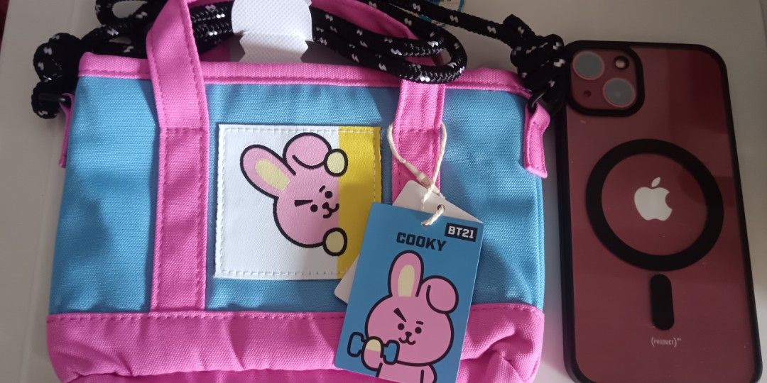BT21 collection crossbody bag LINE FRIENDS Women s Fashion Bags Wallets Purses Pouches on Carousell