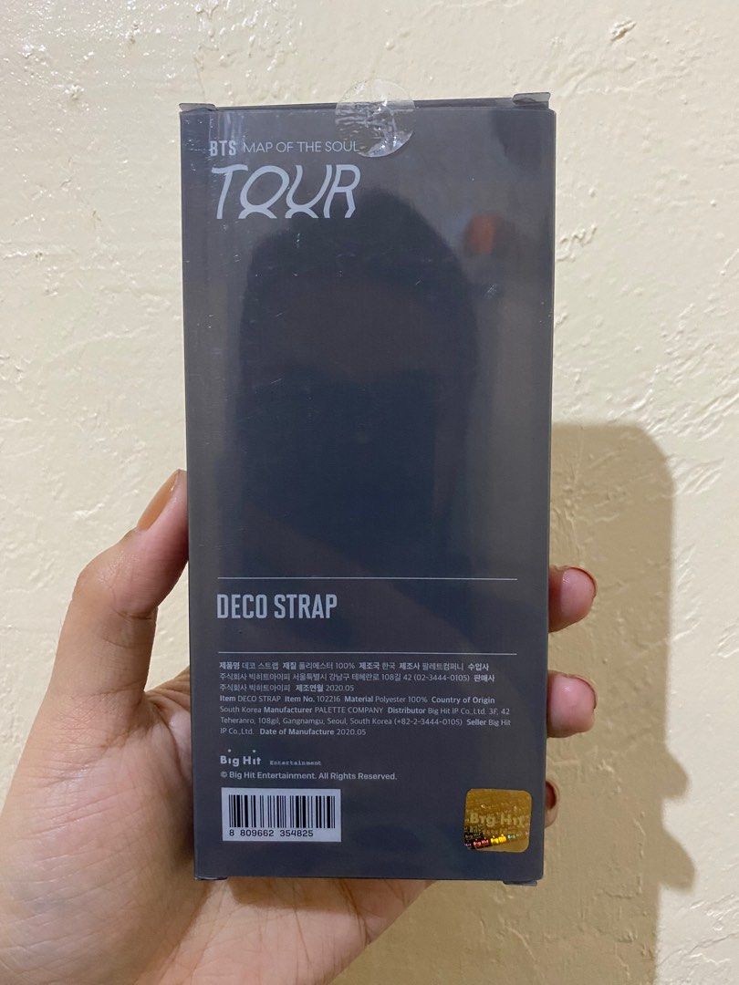 BTS Map Of The Soul Deco Strap (Category: K-Wave Merchandise) located in Quezon City. Submitted by ca_gab (Listing ID 1326857419, Image 2). Description: Official I just opened it to check Never used.