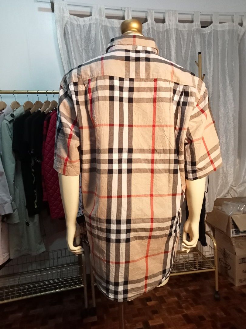 Burberry authentic for MEN XL 23x29 Men s Fashion Tops Sets Tshirts Polo Shirts on Carousell