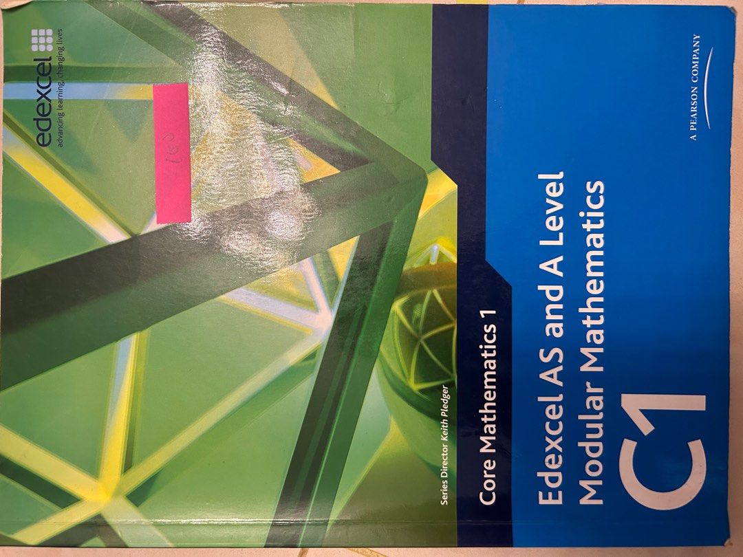 C1 math edexecel as and a level, 興趣及遊戲, 書本 & 文具, 教科書 - Carousell
