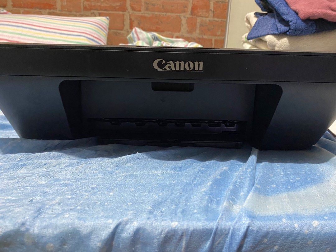 Canon Pixma MG2570S (Category: Printers, Scanners & Copiers) located in Makati City. Submitted by ecgem (Listing ID 1326951319, Image 3). Description: Canon Pixma 2570S Print, photocopy and scan Used and in good condition No history of repairs whatsoever No issues, kailangan lang palitan ng ink kasi naaubos na po You can have both cartridge din po No more box but will provide other box as container once bibilhin na po. Negotiable Shipping at buye