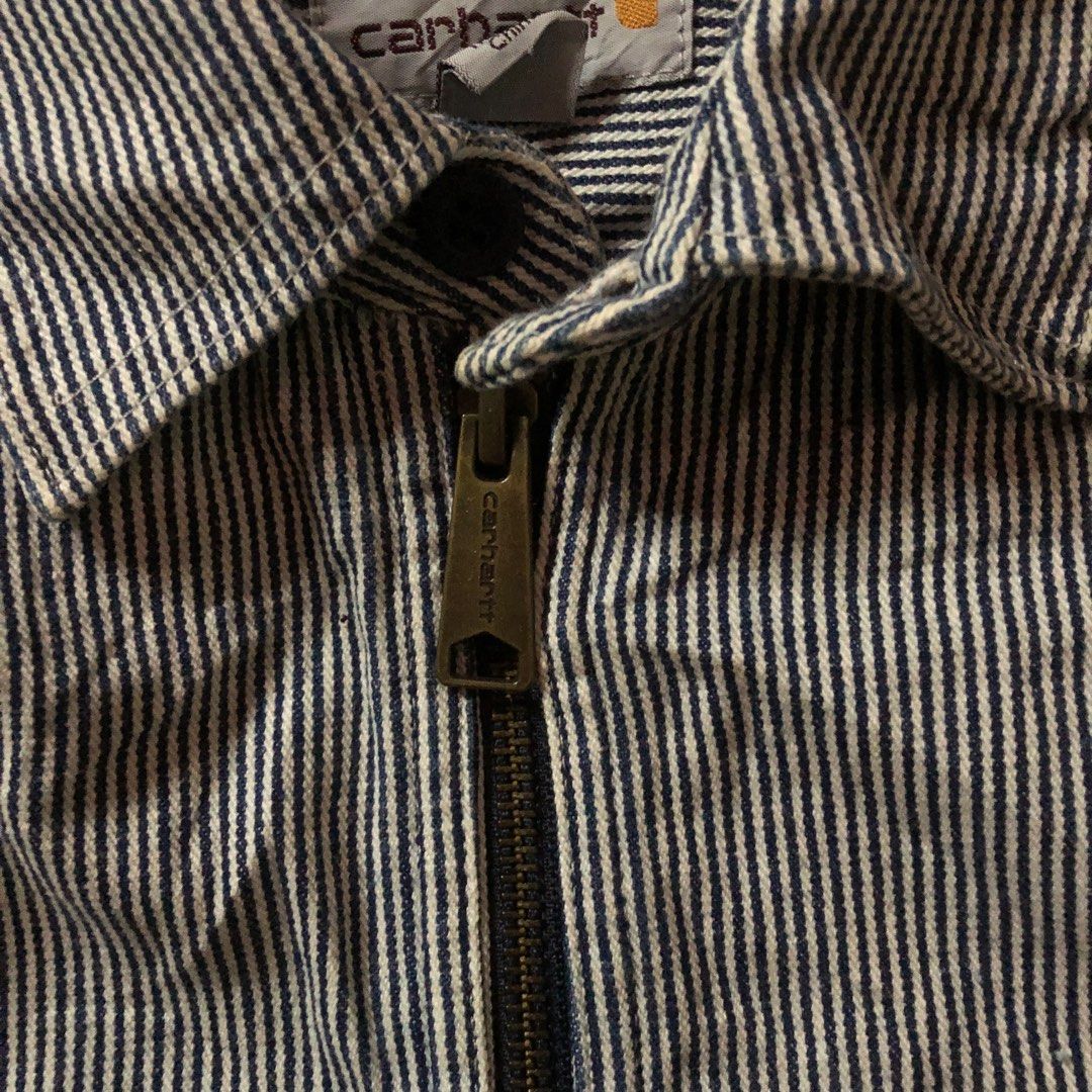 Carhartt hickory stripe shirt discount