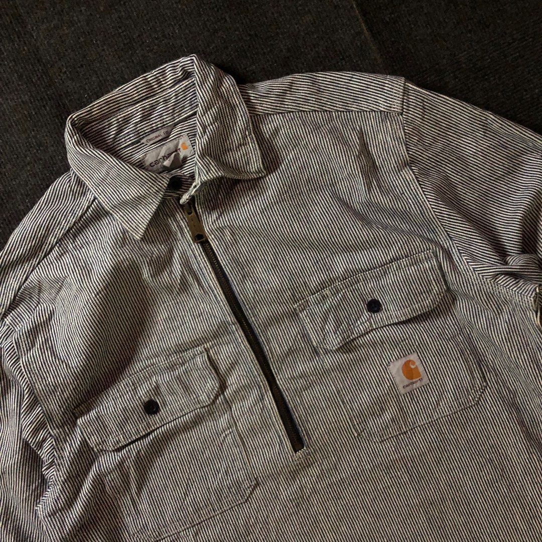 Carhartt hickory shirt cheap