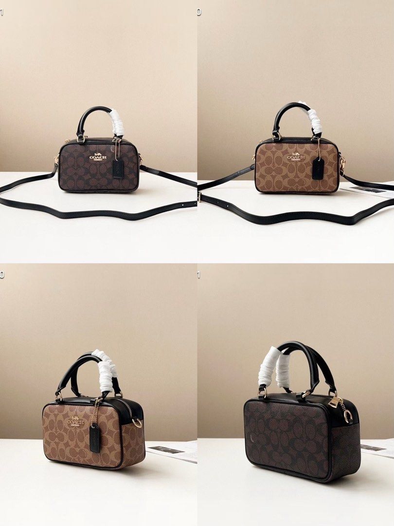 Coach Rowan Boston bag pillow bag shoulder bag