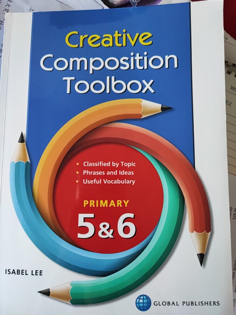 Creative Composition Toolbox (Category: Assessment Books) located in Singapore. Submitted by chillaxbabe (Listing ID 1326866184, Image 1). Description: Like new. No notes inside. Pickup at my place.