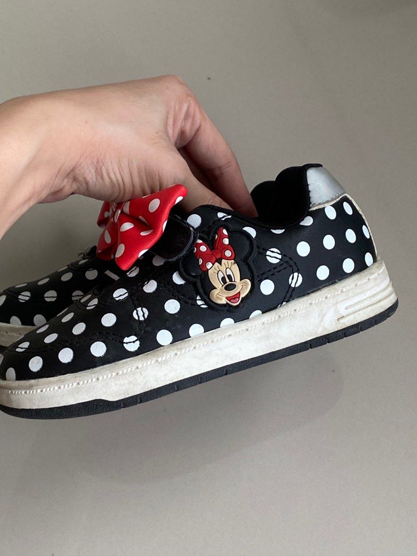 Minnie mouse rubber shoes store