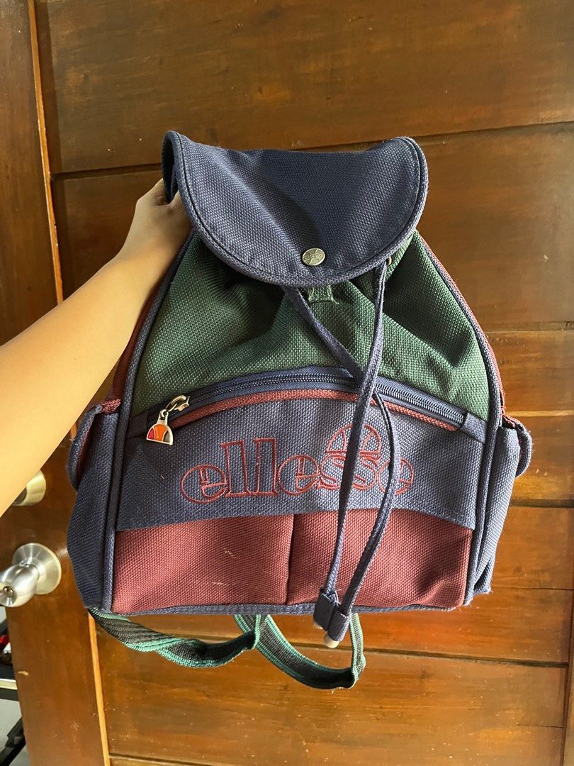 Ellesse Bag (Category: Backpacks) located in Pasig City. Submitted by lightningirl (Listing ID 1326889734, Image 1). Description: Authentic and no major flaw Free shipping .