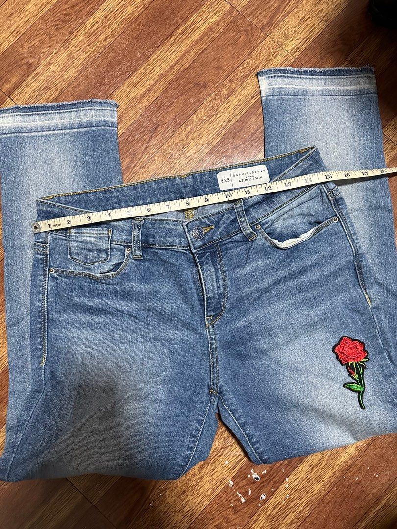 Esprit Women s Skinny Ankle Jeans waist28 Women s Fashion Bottoms Jeans on Carousell