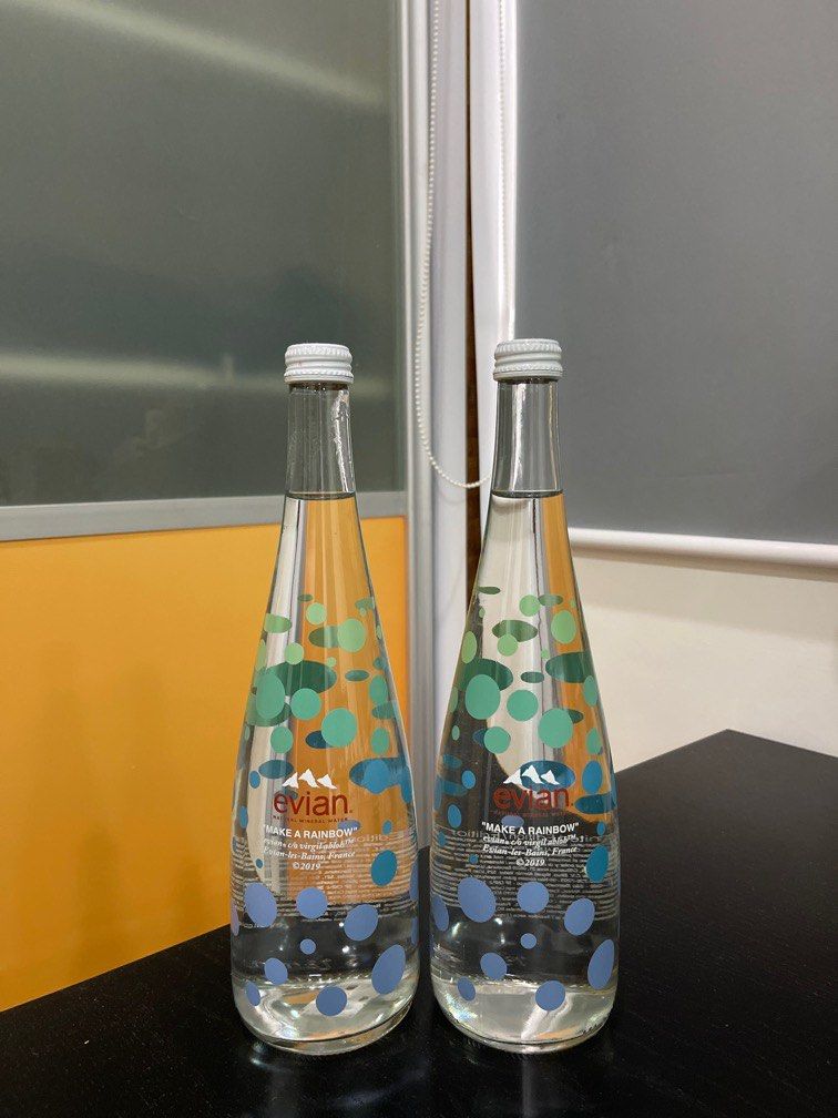 Evian off white water cheap