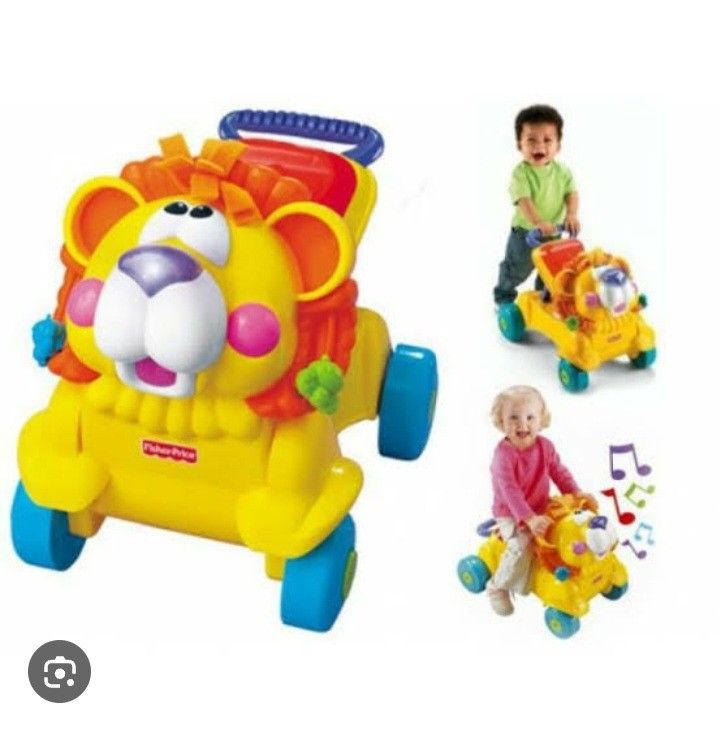 Ride On Fisher Price Three In One Smart Car Learning Walker Fisher