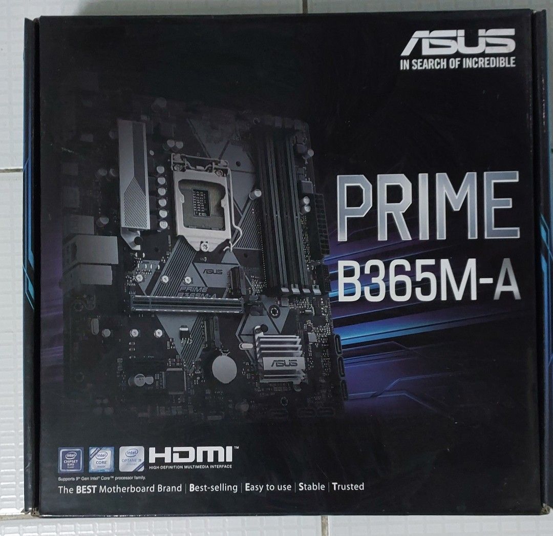 FOR SALE Procie Mobo Memory GPU only Intel i3 9100F Asus Prime B365M A Kingston HyperX 16gb 8x2 2400mhz Computers Tech Parts Accessories Computer Parts on Carousell