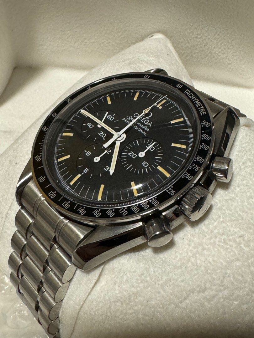 FULL SET sapphire caseback vintage Omega Speedmaster 3592.50 Luxury Watches on Carousell