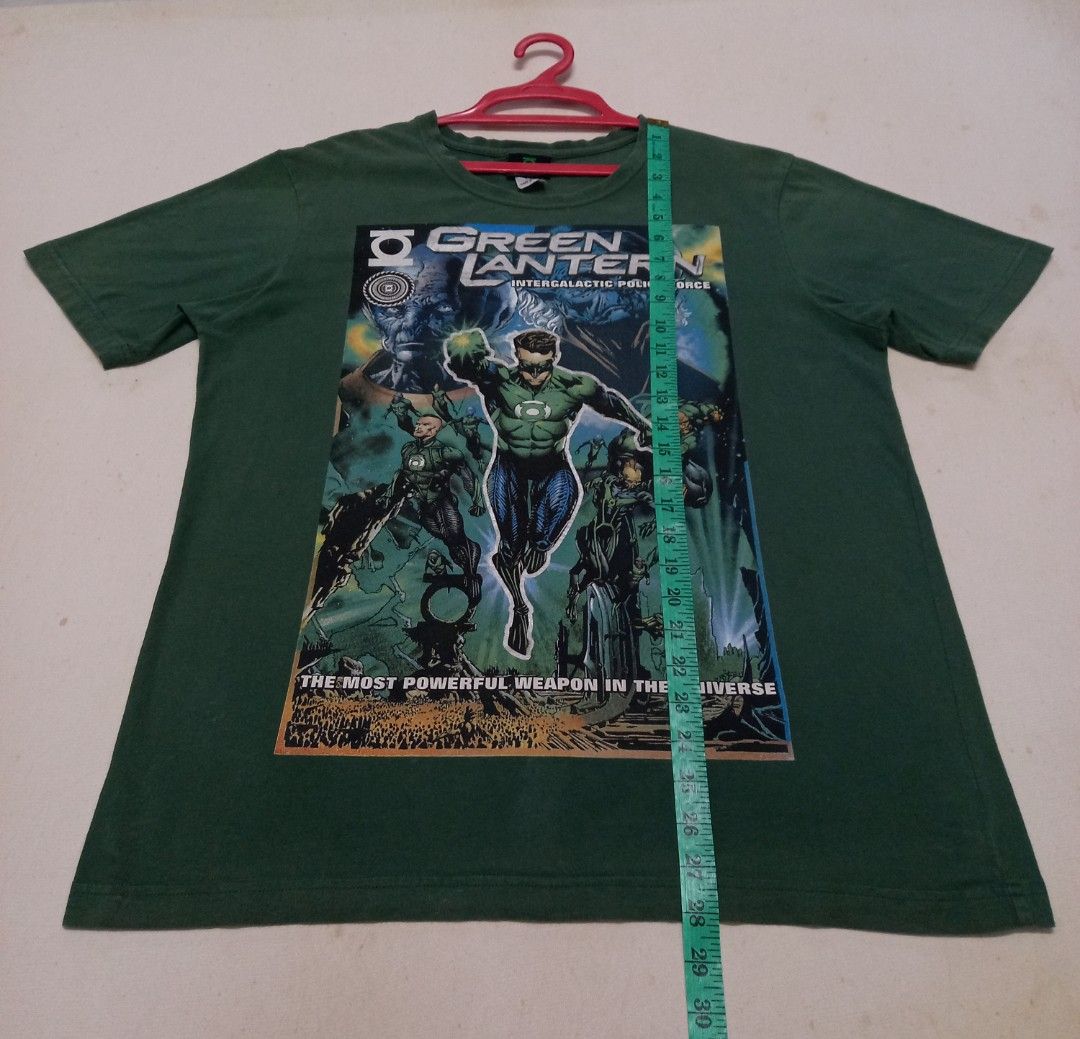 GREEN LANTERN MARVEL KARTUN, Men's Fashion, Tops & Sets, Tshirts & Polo