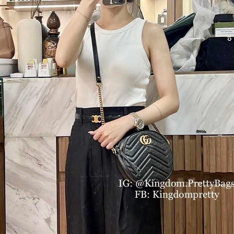 Gucci belt bag with chain hot sale