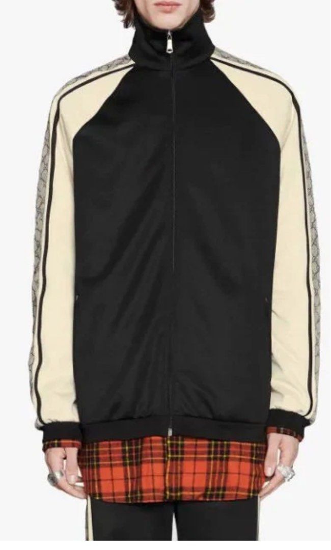 Gucci oversize technical jersey jacket store