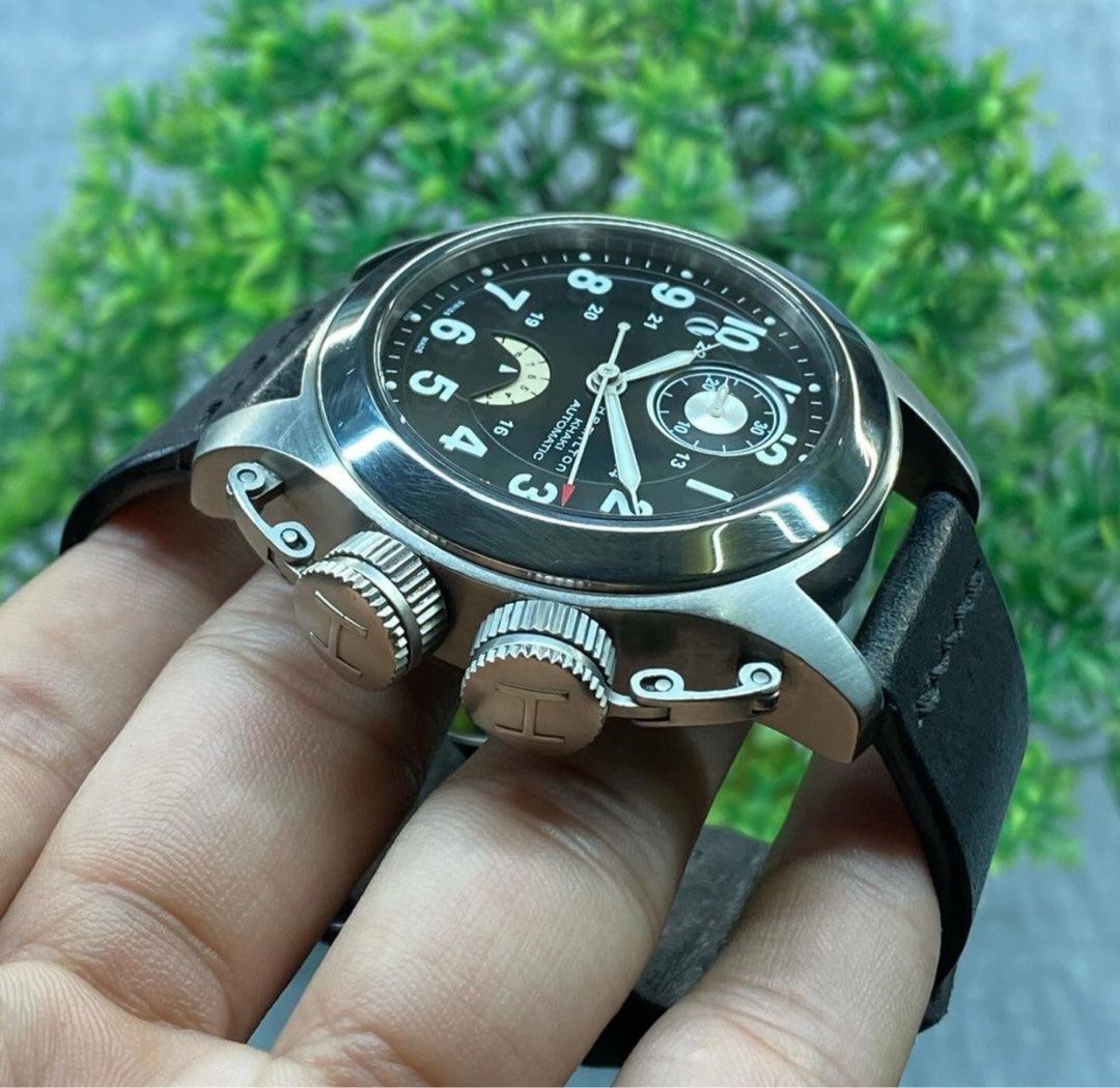Hamilton Khaki Navy Frogman Chronograph Titanium H777160 Automatic 43mm