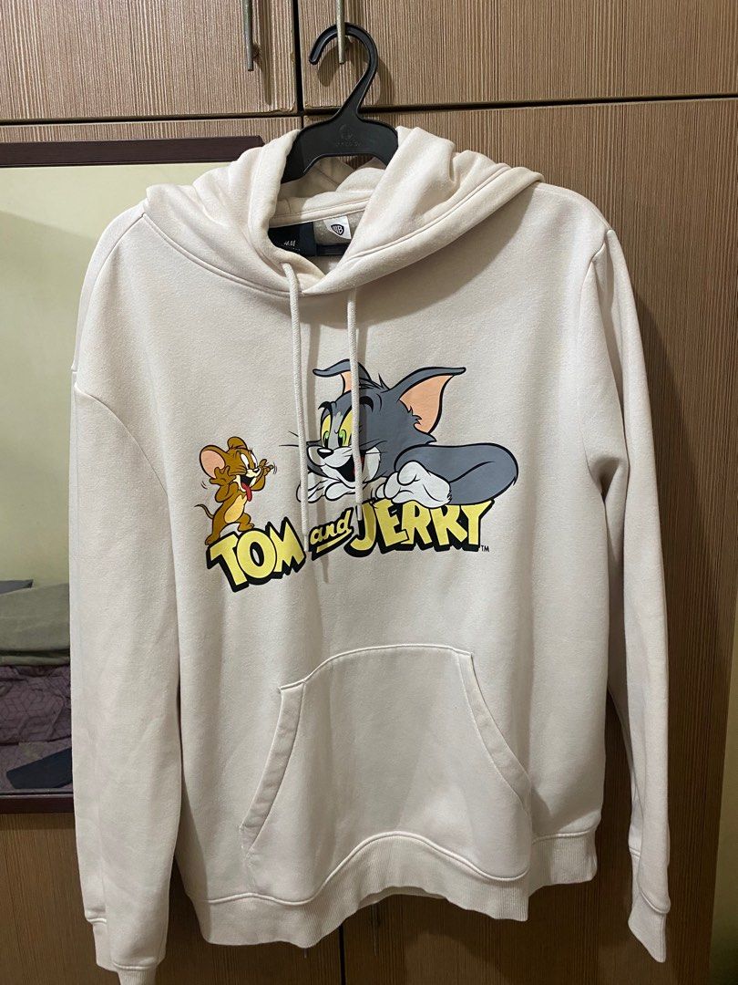 H M TOM AND JERRY HOODIE Men s Fashion Coats Jackets and Outerwear on Carousell