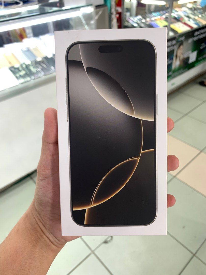 iPhone 16 Pro max (512gb) Hk variant (Category: iPhone 16 Series) located in Manila. Submitted by arzillah (Listing ID 1327002373, Image 1). Description: iPhone 16 Pro Max 512gb Hk variant Dual sim Brand New sealed Open for COD/COP + SF Manila area (sameday delivery) Province area (via LBC) required DP to avoid cancellations Physical store: Greenhills Shopping Center, 2ndfloor Contact#: 09482217224 Page: Arzillah Gadgets Shop Fb: Princess Arzilla