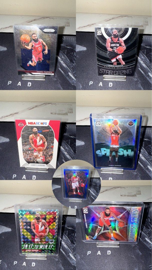 James Harden NBA Card Instant PC (Category: Raw Singles) located in Paranaque City. Submitted by nemofinds (Listing ID 1326967286, Image 2). Description: 13 CARDS LOT ONLY.