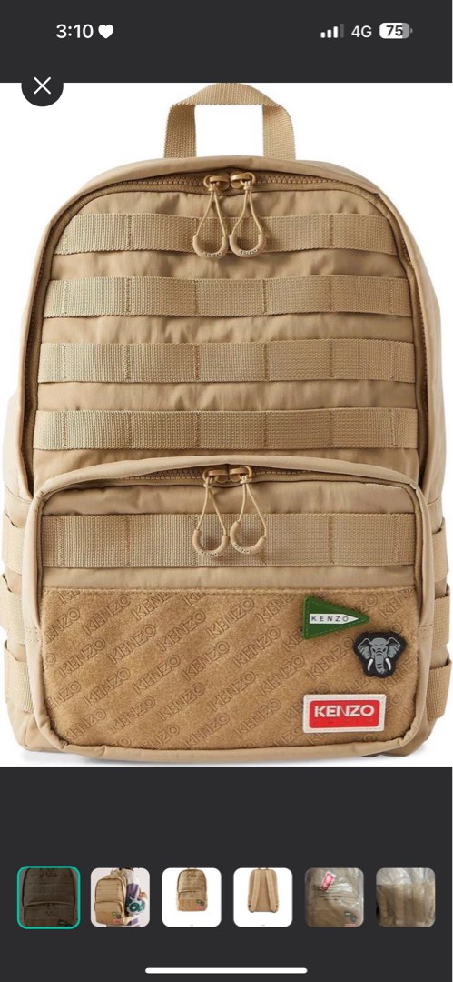 Kenzo backpack h y m outlet