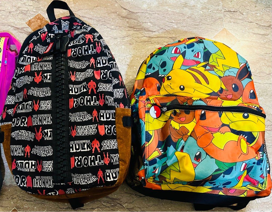 Detective pikachu water pokemon backpack cheap
