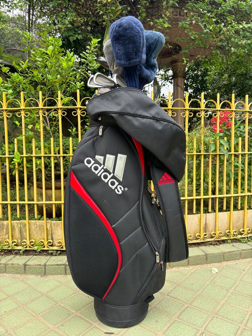 King Cobra Oversize Golf Set with Adidas Bag (Category: Golf) located in Manila. Submitted by eclipse58 (Listing ID 1326918487, Image 1). Description: COMPLETE King Cobra Oversize Golf Set ✅️ 6-9 Irons, Gap Wedge, Sand Wedge & Pitching Wedge ✅️ King Cobra Unlimited SS 370 Driver, King Cobra Ti 3 Wood, King Cobra 359 5 Wood & King Cobra Ti 7 Wood ✅️ Soft Stroke Putter & Adidas Golf Bag ✅️ Original King Cobra Graphite Shaft & Grips ✅️ Very good con