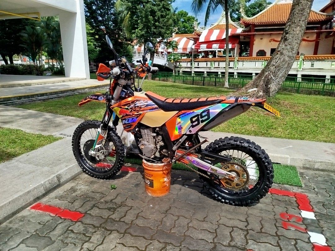 KTM 400 EXCR 2030 for sale trade for xmax suzuki gsr 400 or honda Motorcycles Motorcycles for Sale Class 2A on Carousell