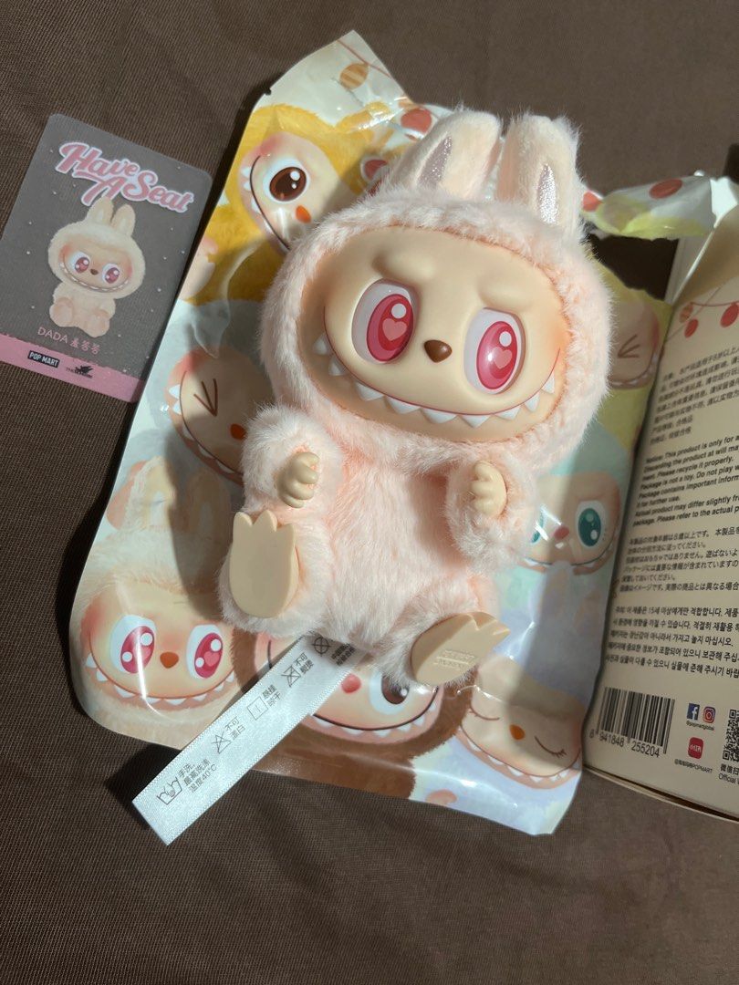 Labubu 【Have a seat】Dada正規品 POPMART購入品 正規品 POPMART ラブブ Labubu Have a Seat DADA - メルカリ