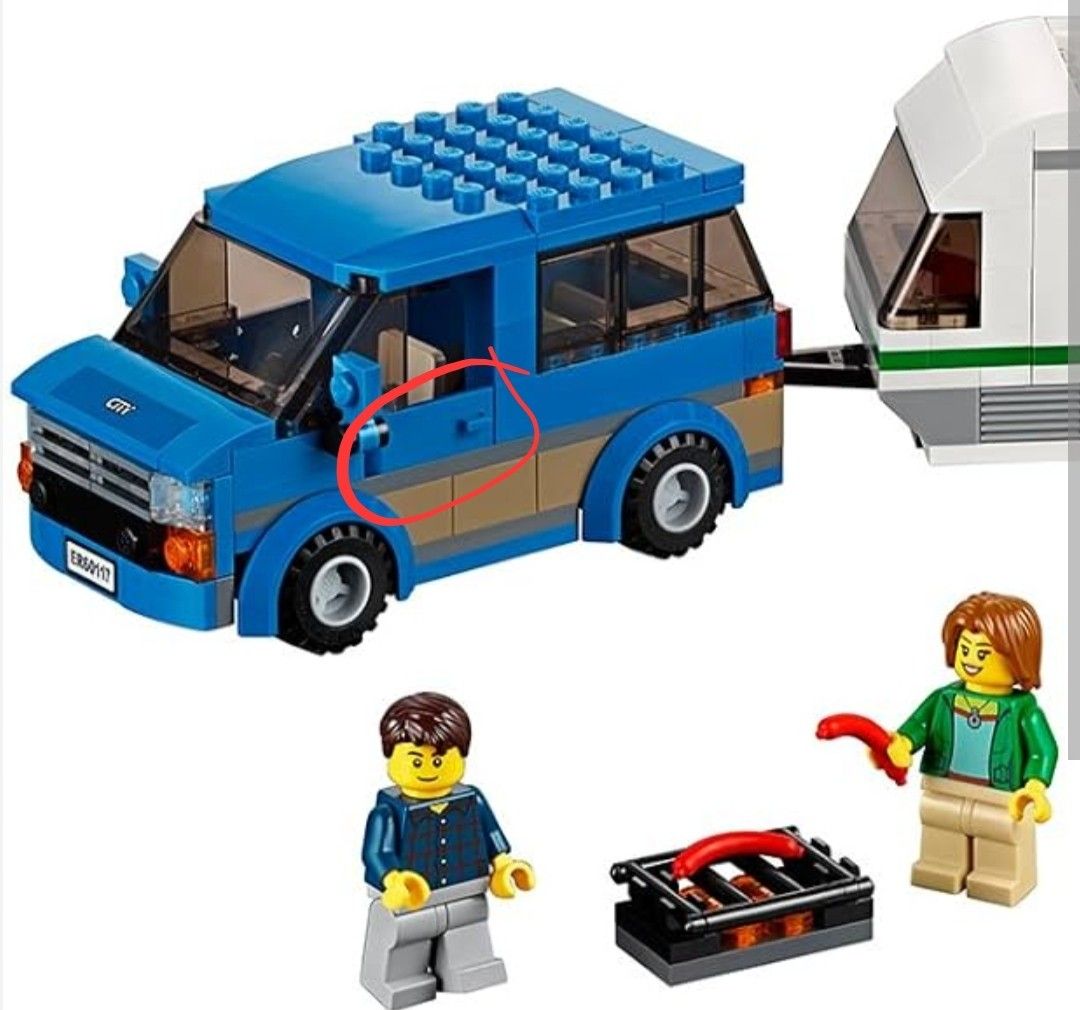 Lego van and caravan 2025