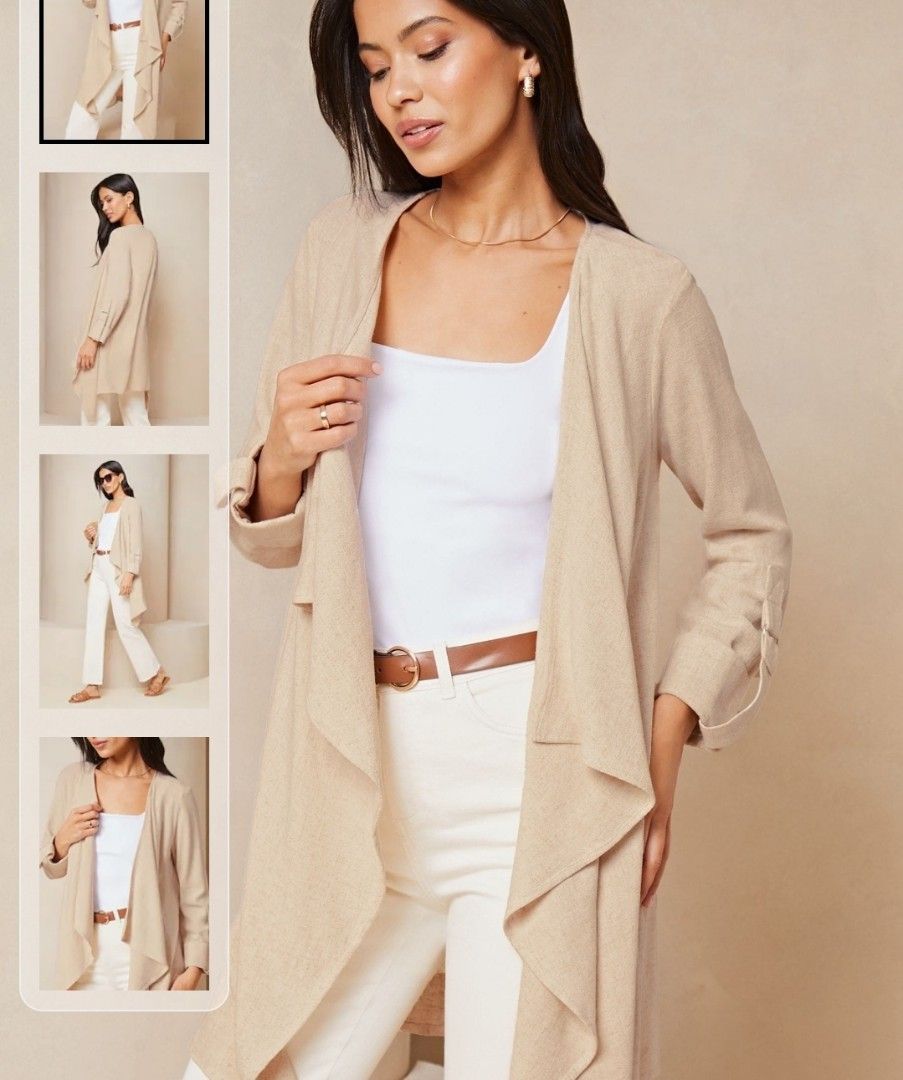 LIPSY London Cream Cardigan Women s Fashion Coats Jackets and Outerwear on Carousell