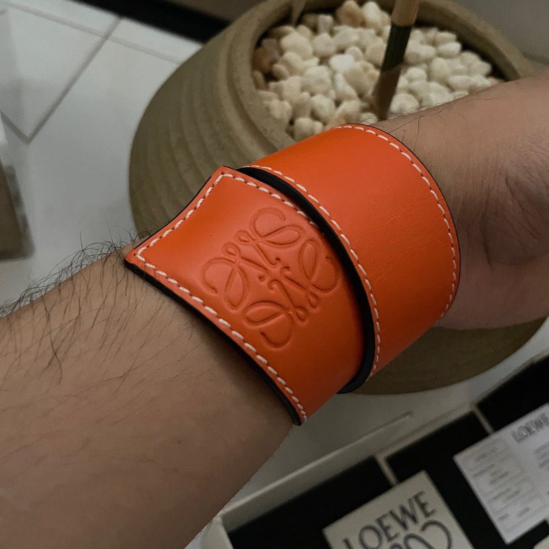 Loewe slap bracelet in calfskin