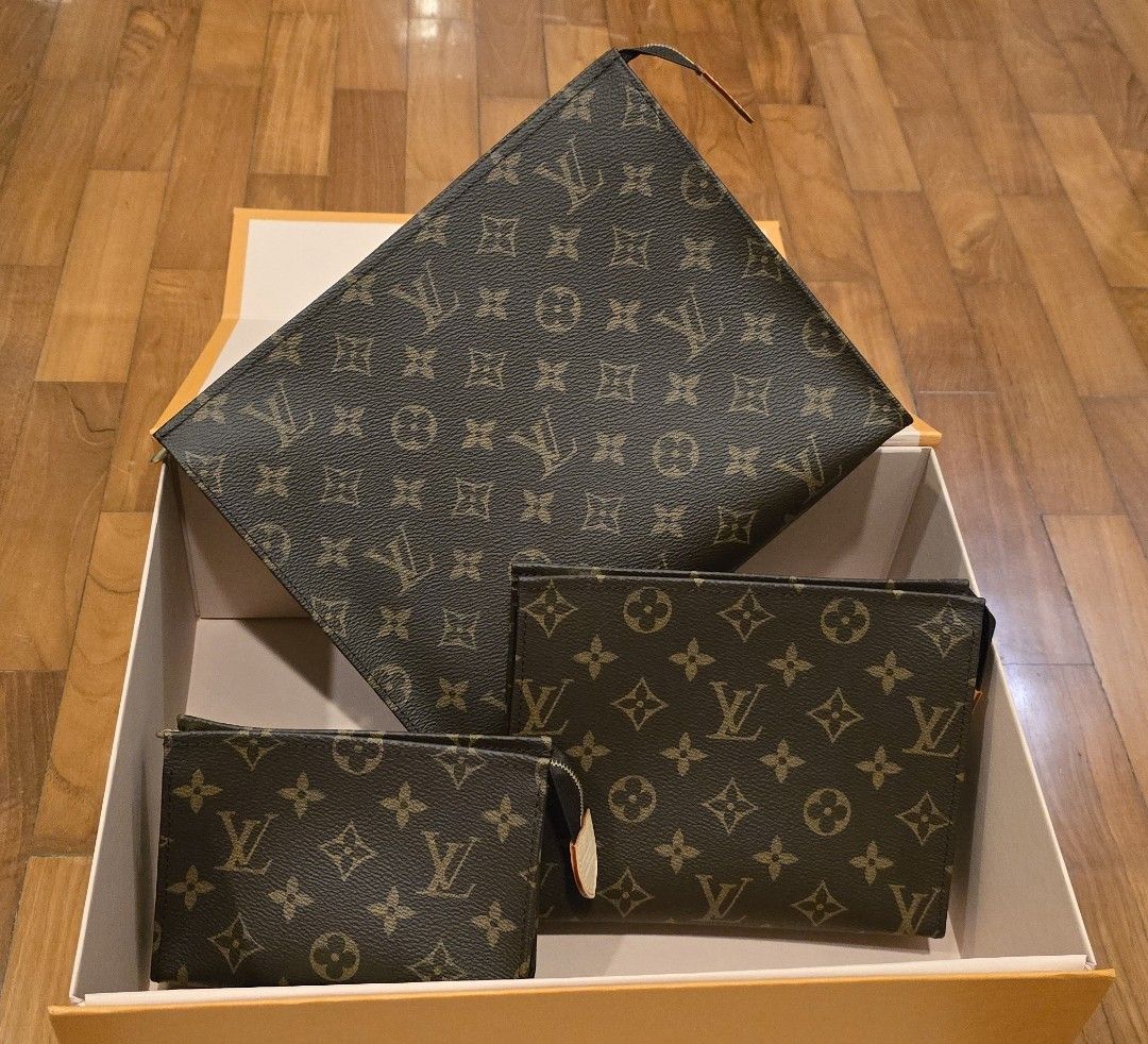 Trio Pouch Louis Vuitton Toiletry Bag Price Louis Vuitton Trio Toilet
