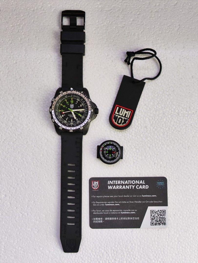 Luminox Recon NAV SPC GMT Compass Carbon Black Dial Men Quartz Watch XL.8832 .MI Carousell