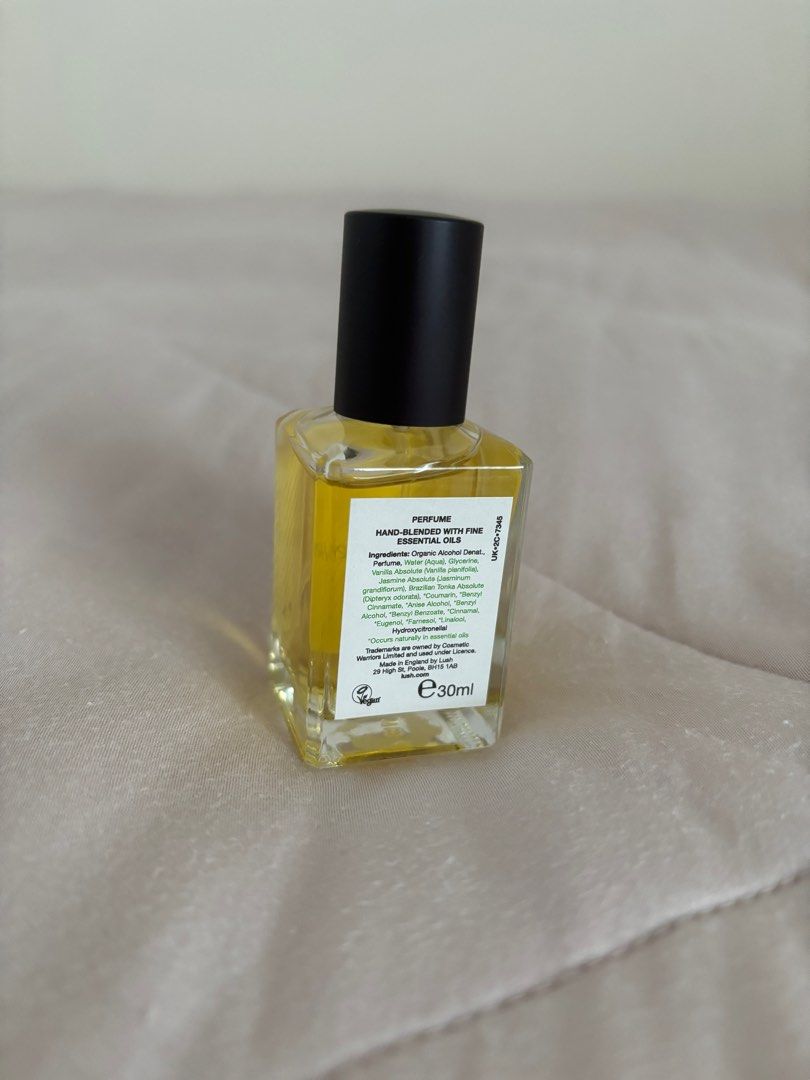 Lush Cosmetics Vanilla Perfume Lush Lush Vanillary Perfume, Beauty