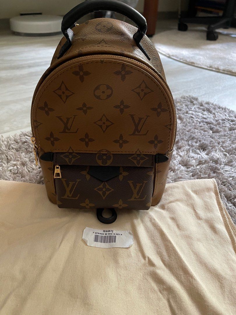 Louis vuitton white and grey checkered backpack clearance