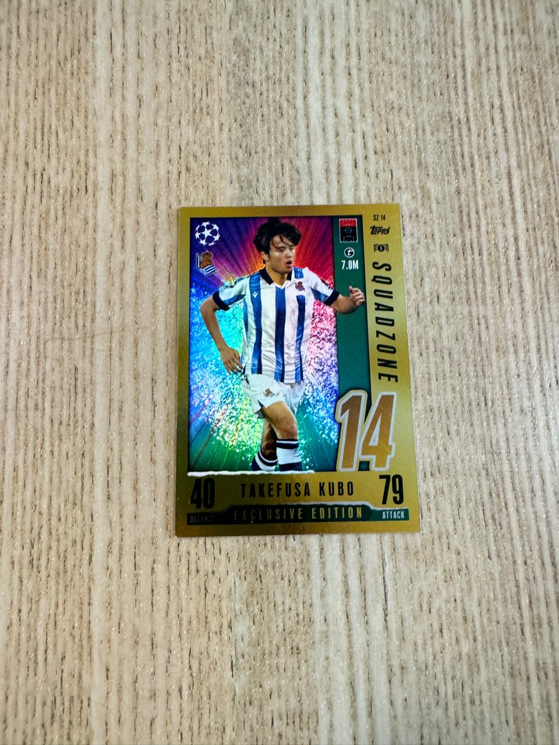 topps 厄介 TAKEFUSA KUBO 久保建英 カード 15/25