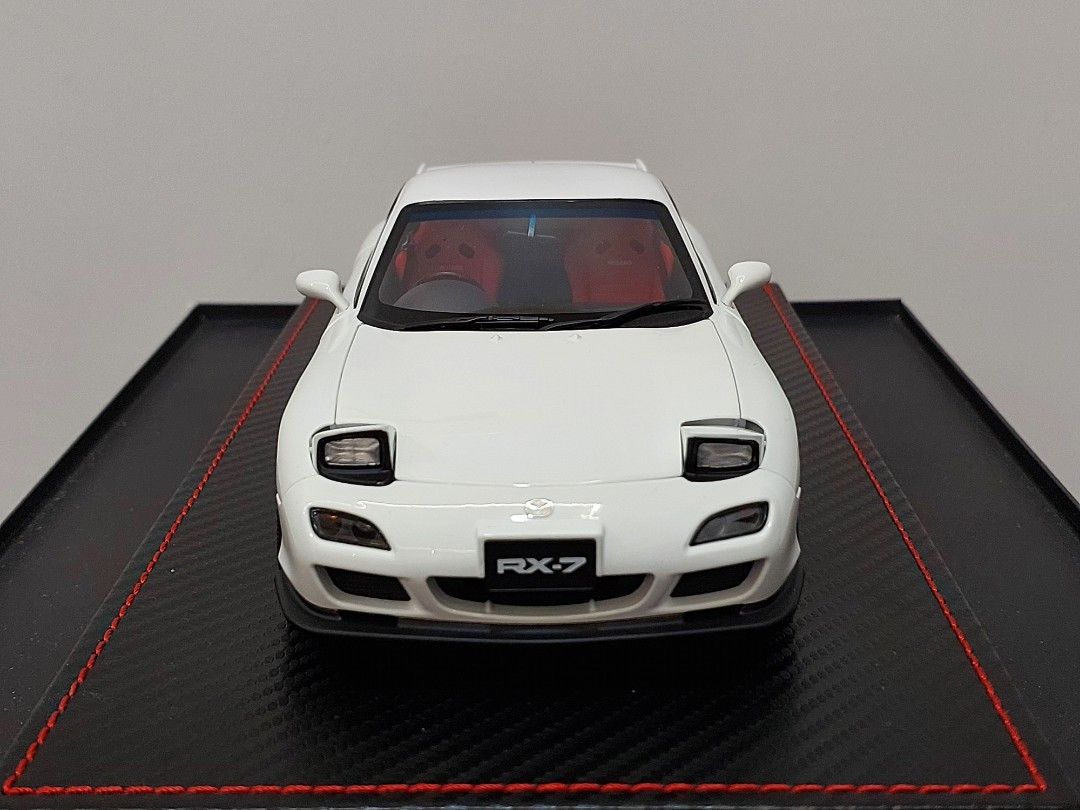 Mazda RX7 White by Polar Master (1/18 Scale), Hobbies & Toys, Toys ...