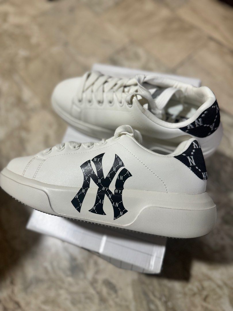 MLB Chunky Classic Heel Monogram W Women s Fashion Footwear Sneakers on Carousell