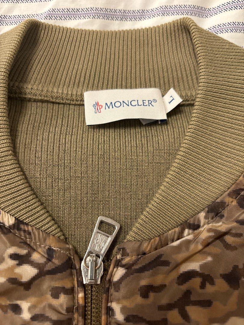 Moncler Camouflage Jacket Man Male Carousell