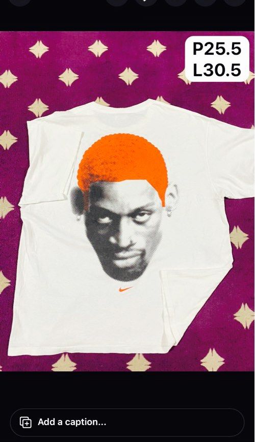 Nike Dennis Rodman vtg t shirt