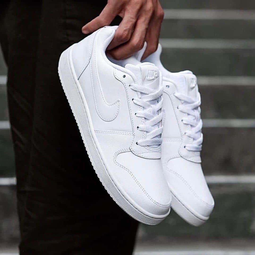 Nike ebernon white low shop