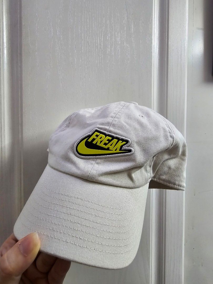 nike freak hat white