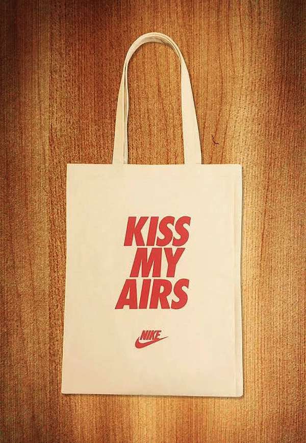 kiss my airs nike bag
