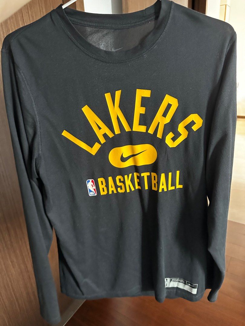 Lakers long sleeve dri fit deals