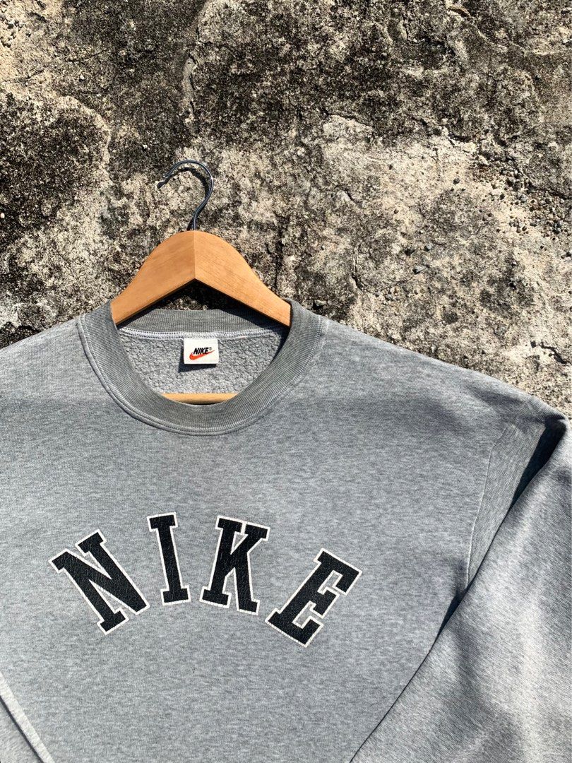 nike vintage spellout sweatshirt