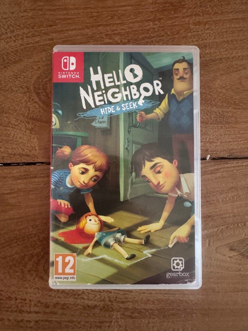 Nintendo Switch Hello neighbor Hide and Seek, Video Gaming, Video