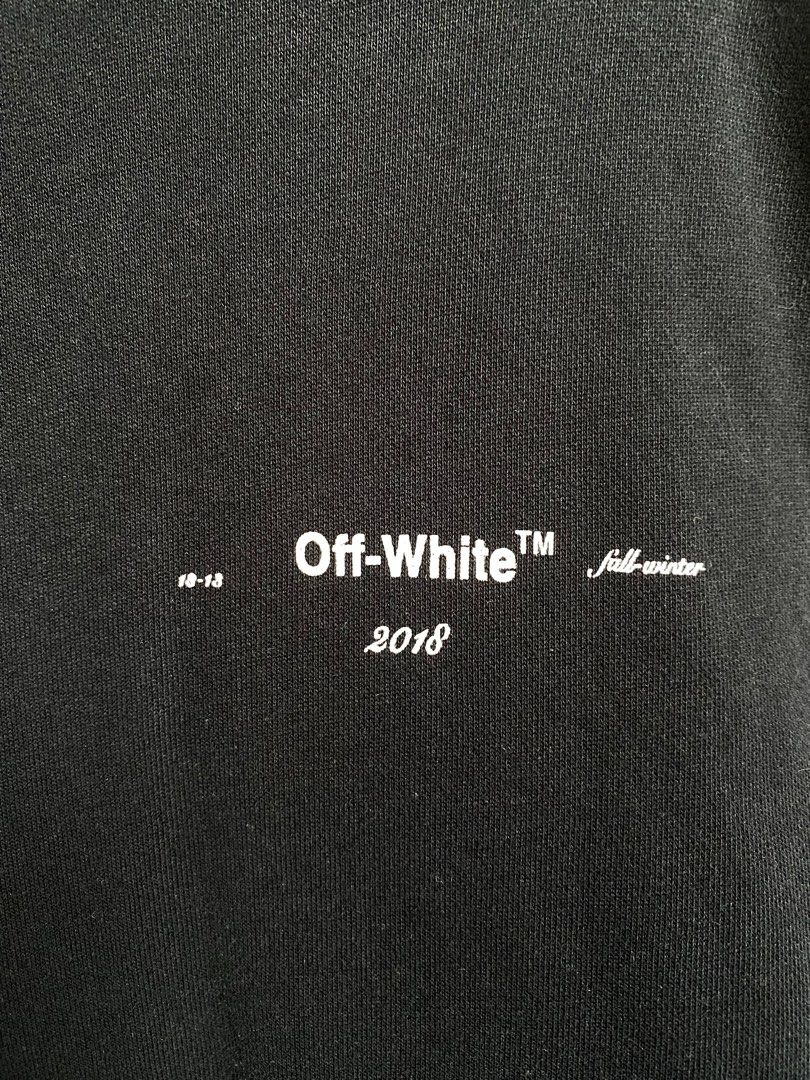 Off-White Sweatshirt Sweater (Category: Coats, Jackets and Outerwear) located in Antipolo. Submitted by declutter.clothes (Listing ID 1326871117, Image 3). Description: small.