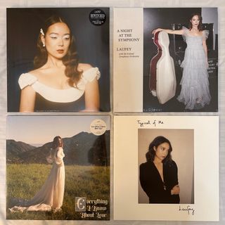 [On Hand] Laufey Vinyl LP Plaka Bewitched The Goddess Edition, A Night At The Symphony, Everything I Know About Love, and Typical of Me