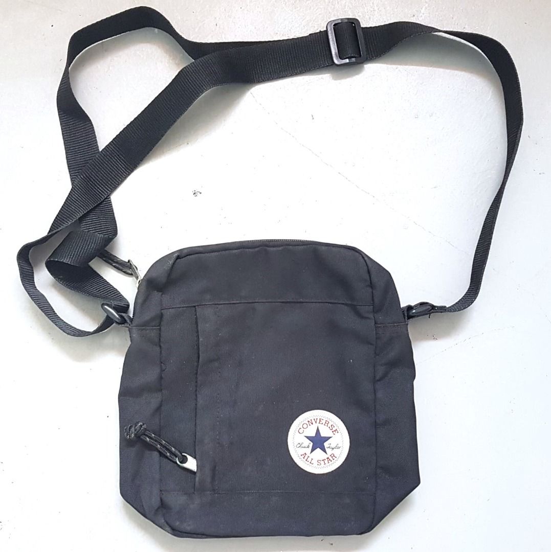 Original CONVERSE All Star Chuck Taylor Model Cross Body Bag Sling Bag Pouch Money bag Multi Purpose Carrier Pop Culture Rider Biker Grab